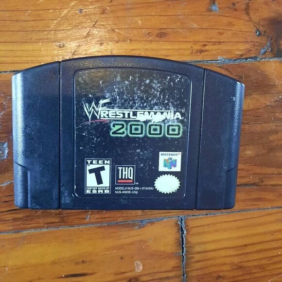 Nintendo 64 Wrestlemania 2000 Game - Picture 1 of 3